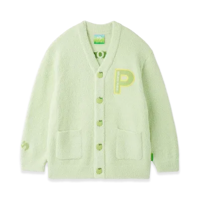 GELATO PIQUE x Mrs. GREEN APPLE Powder Jacquard Cardigan "Green"