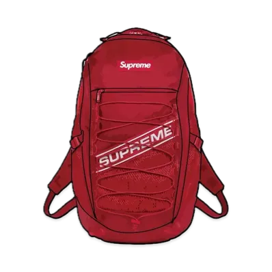 Supreme Backpack 2023FW "Red"