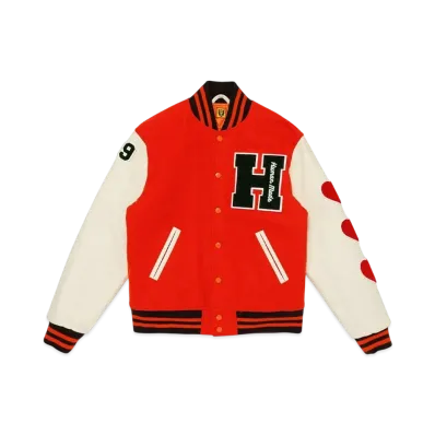 HUMAN MADE Varsity Jacket "Orange"