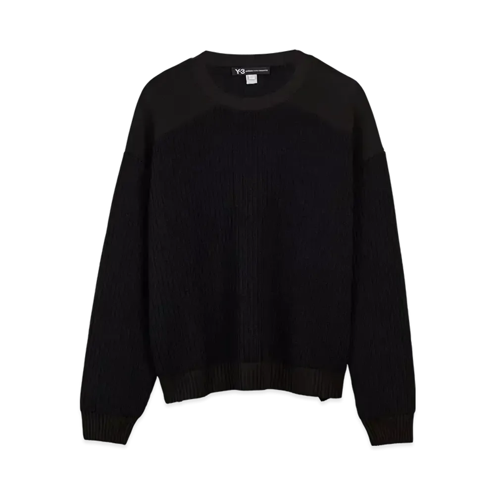 Y-3 Utility Crew Sweater "Black"