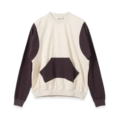Sasquatchfabrix. 2Tone Crewneck Sweatshirt "Beige"