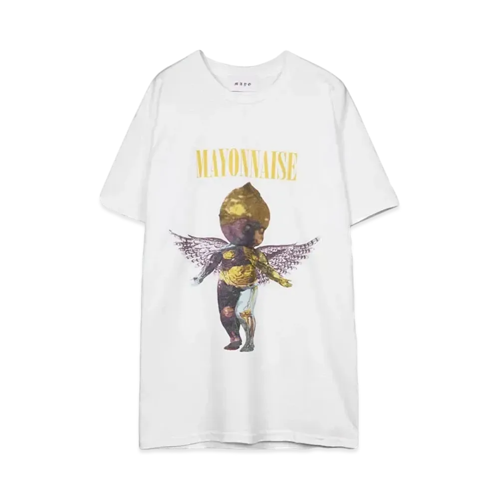 MAYO MAYONNAISE Short Sleeve Tee "WHITE"