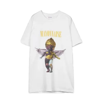MAYO MAYONNAISE Short Sleeve Tee "WHITE"