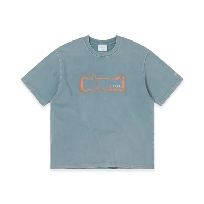 thisisneverthat that 2010 Cropped Tee "Teal"