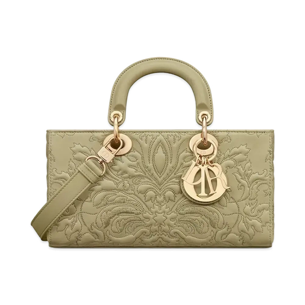 Dior Medium Lady D-Joy Bag "Sage Green"