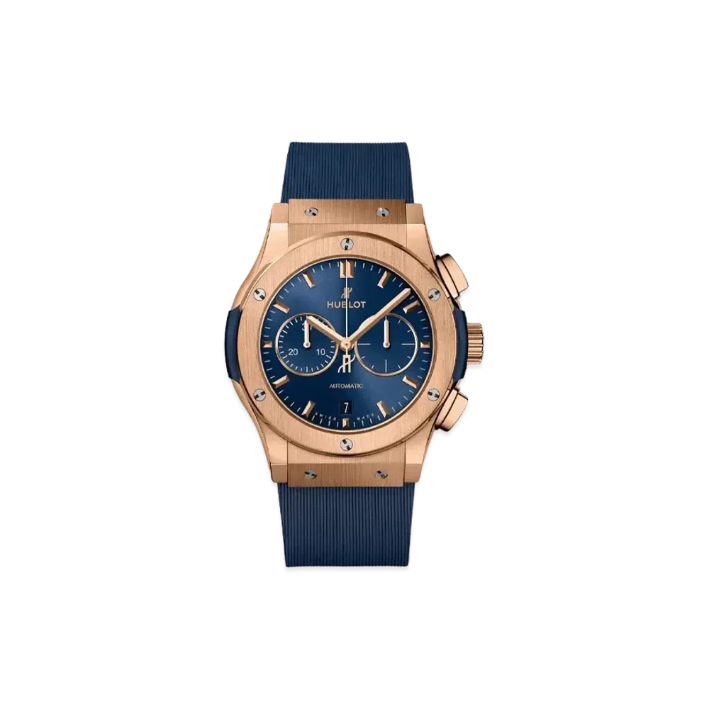 HUBLOT Classic Fusion Chronograph King Gold Blue 45mm