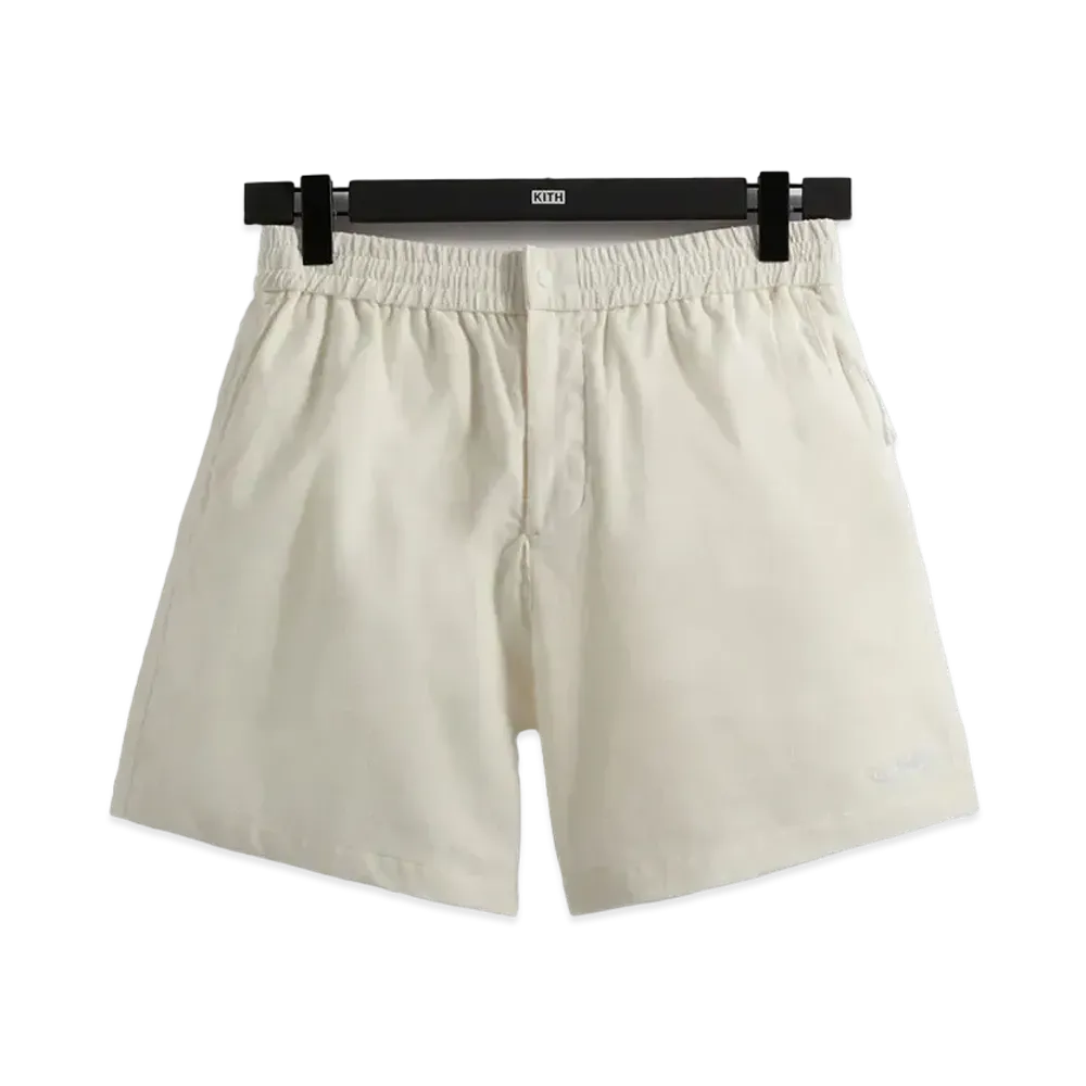Kith Washed Summer Micro Cord Active Short "White"