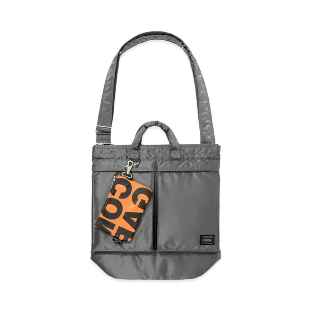PORTER x COMME DES GARCONS Tanker Helmet Bag (S) "Gray"