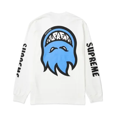 Supreme x Spitfire L/S Tee "White"