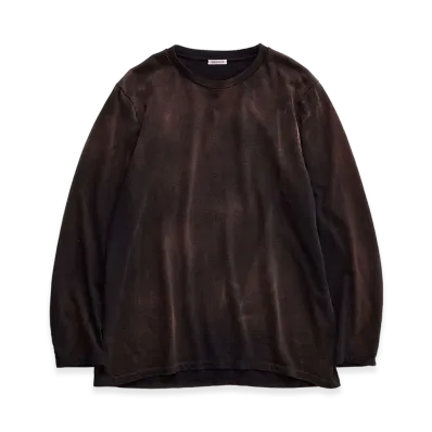 NICENESS Crowe Jacket Sleeve Tubular T-Shirt "Black"