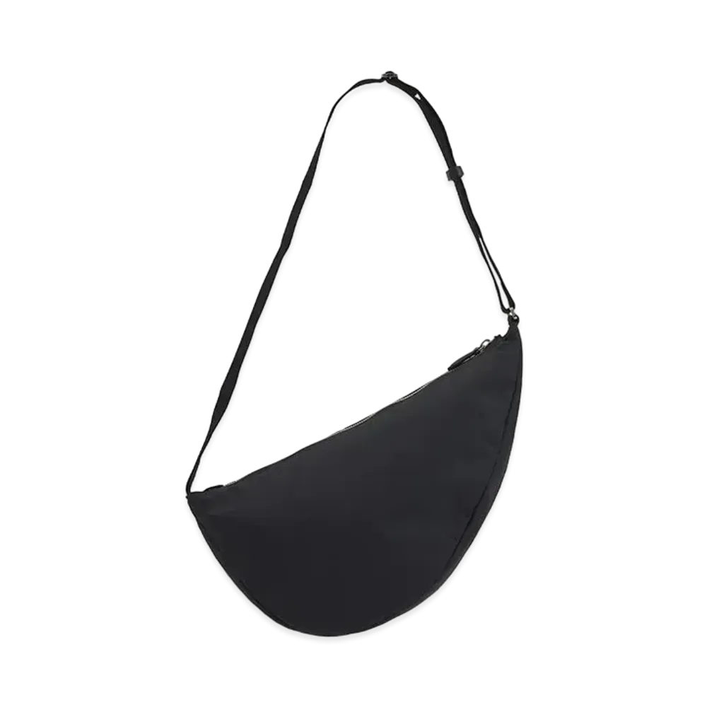 The Row Slouchy Banana Bag Two in Nylon "Black"