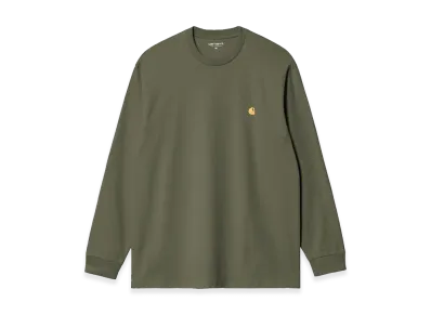 Carhartt WIP L/S Chase T-Shirt "Leaf/Gold"