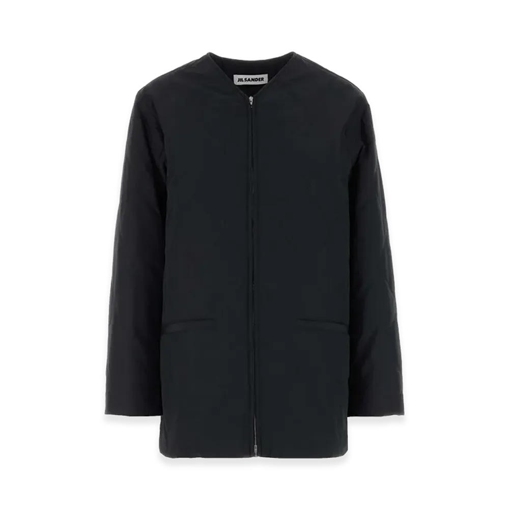 Jil Sander Women's Polyester Jacket "Black"