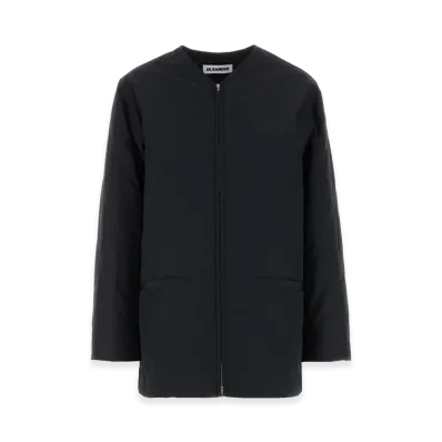 Jil Sander Women's Polyester Jacket "Black"