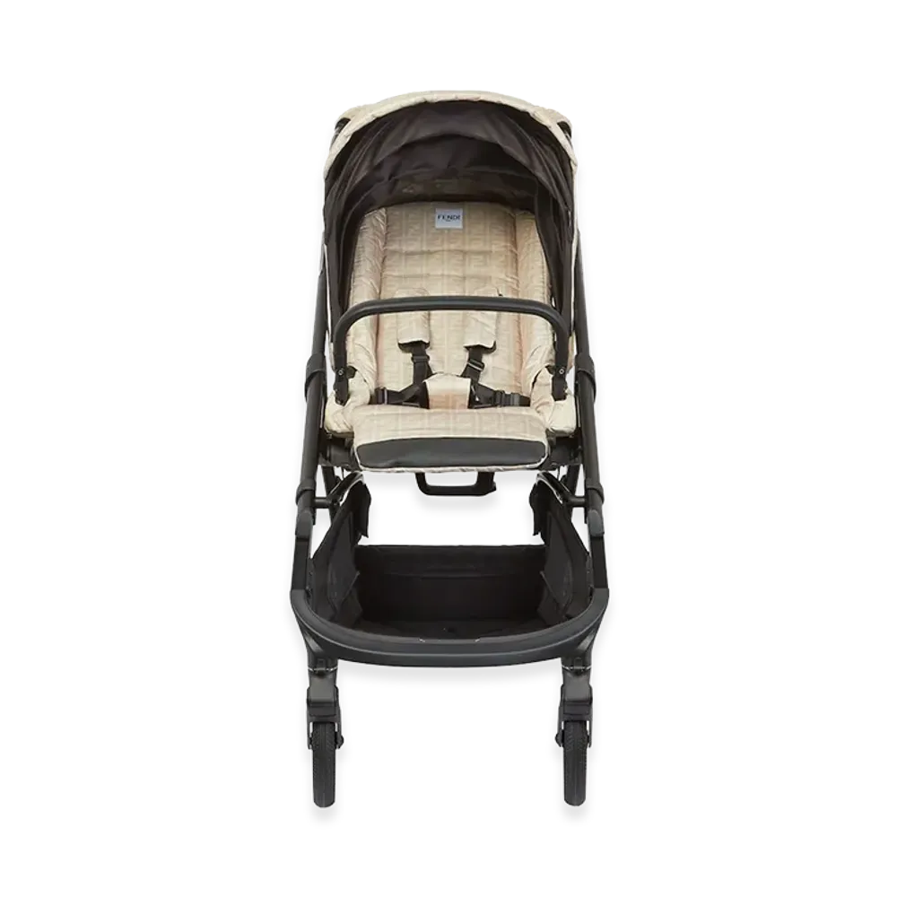 FENDI Kids Nylon Stroller "Beige"