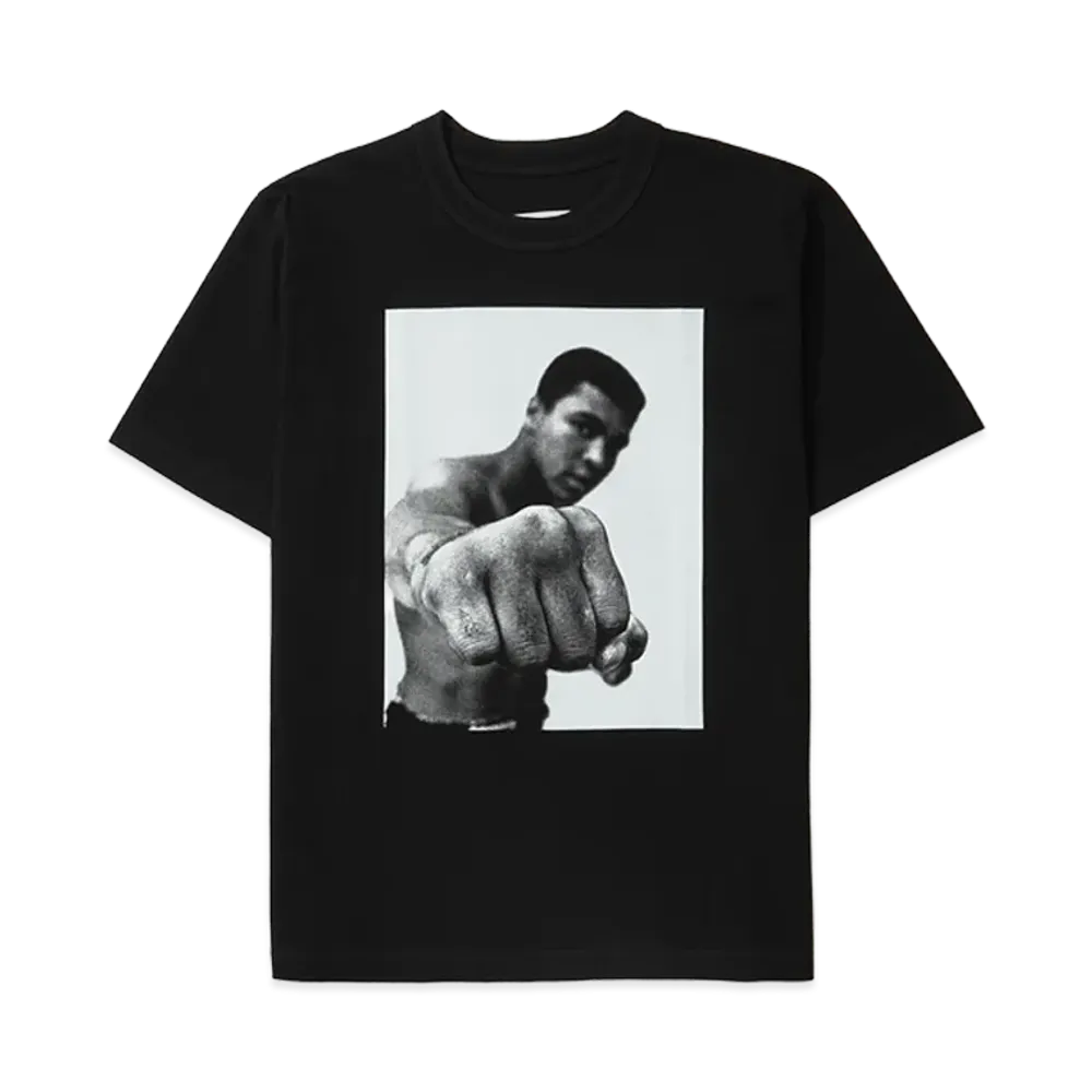 sacai x Muhammad Ali T-Shirt "Black"