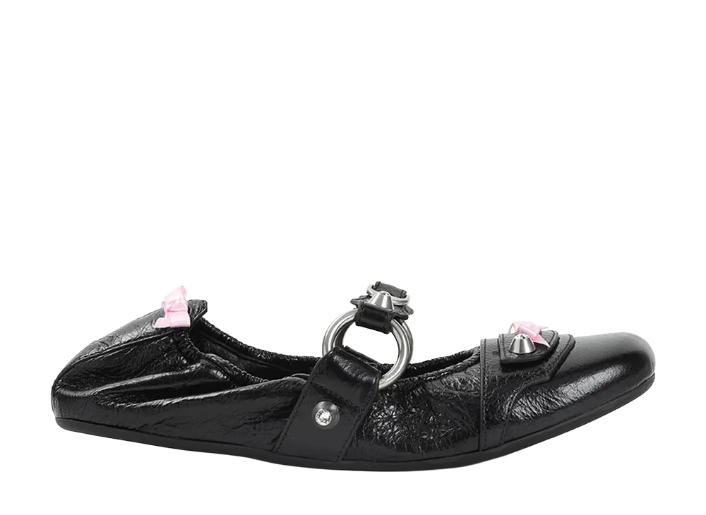 BALENCIAGA Women's City Ballerina "Black"