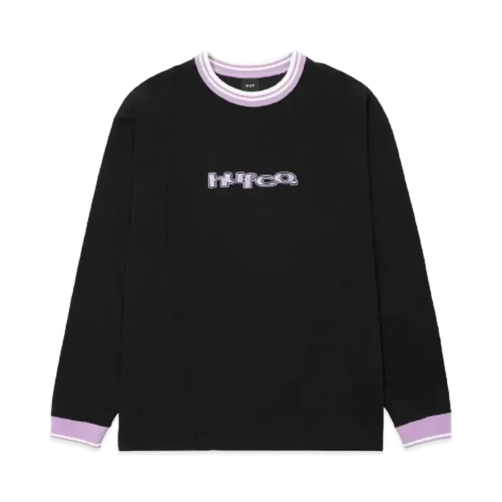 HUF CO Long Sleeve Crew "Black"