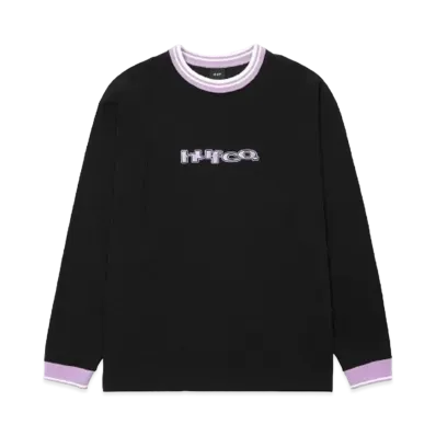 HUF CO Long Sleeve Crew "Black"