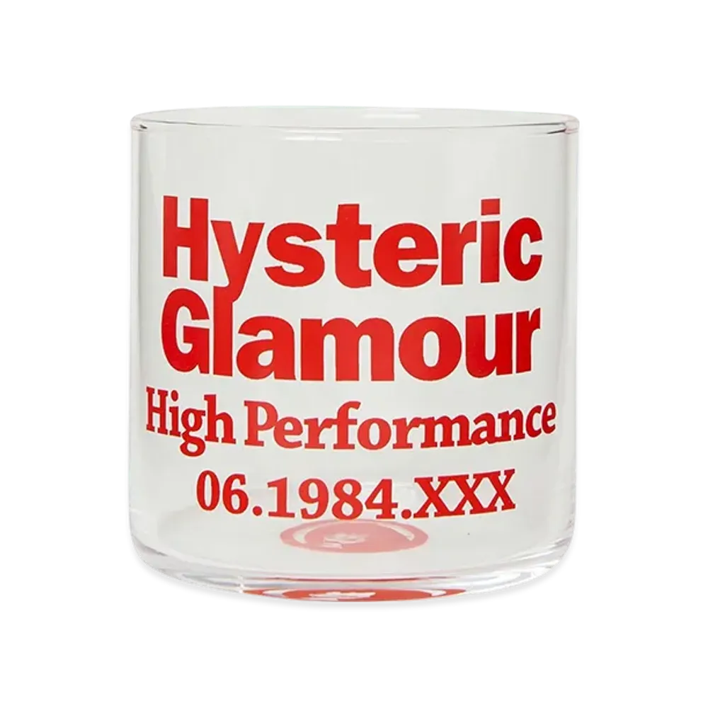 HYSTERIC GLAMOUR Hysteric Sign Glasses "Red"