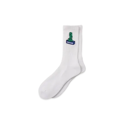 atmos x Face Oka x SFW Socks "White"