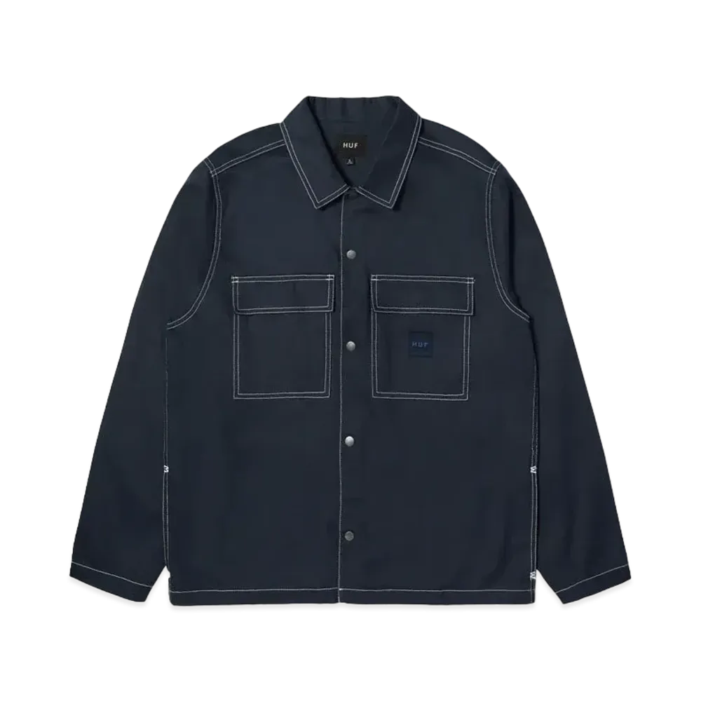 HUF Mason Shacket "Navy"