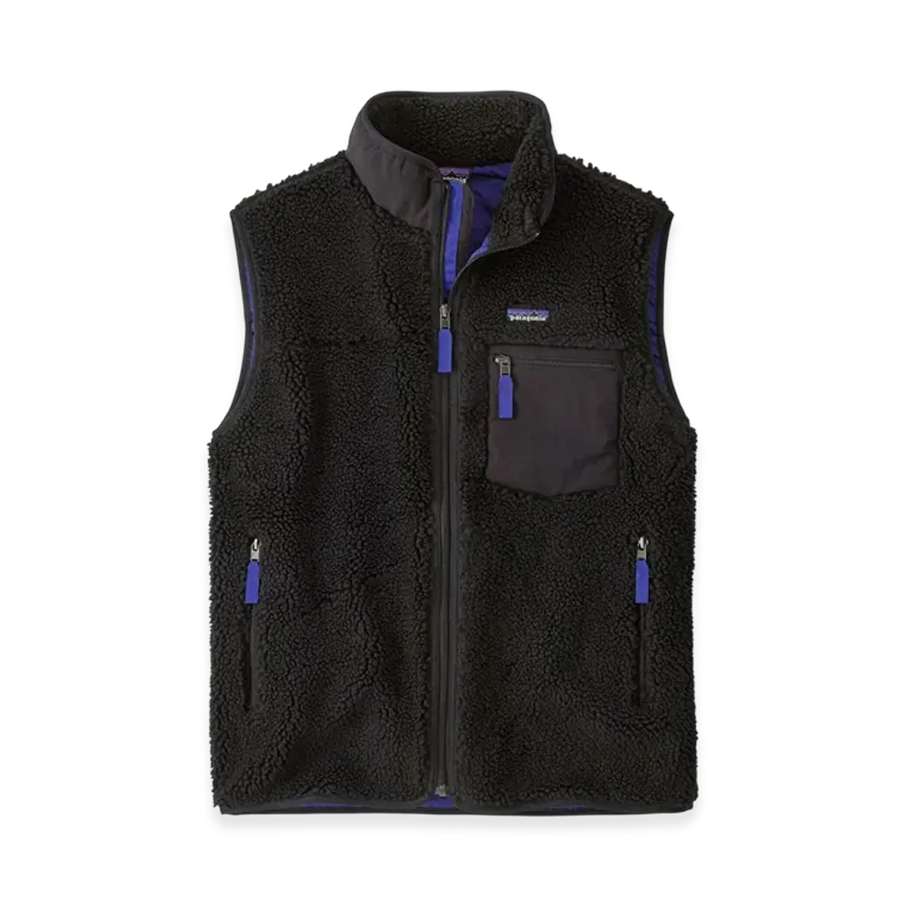 Patagonia X Classic Retro-X Fleece Vest "Black/Navy"
