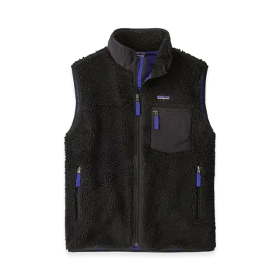 Patagonia X Classic Retro-X Fleece Vest "Black/Navy"