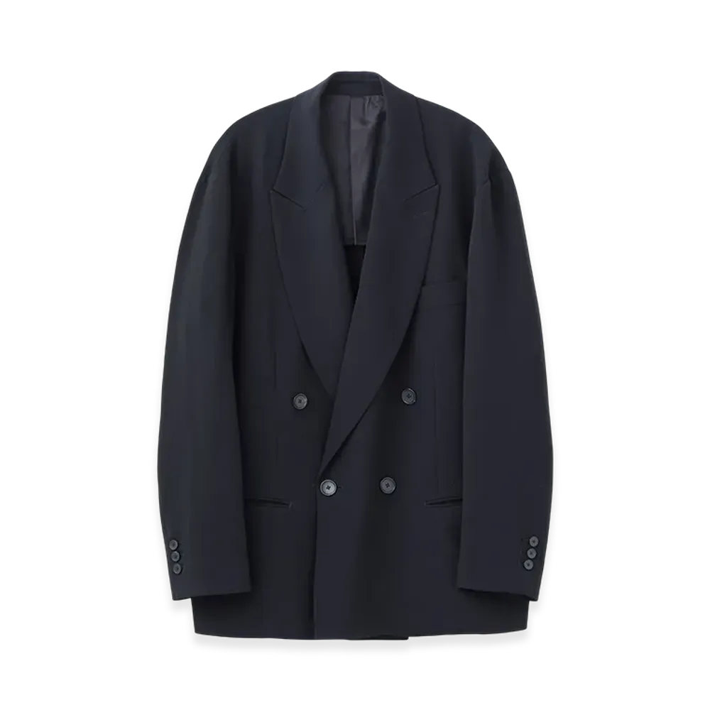 SEDAN ALL-PURPOSE Double Breasted Jacket "Black"