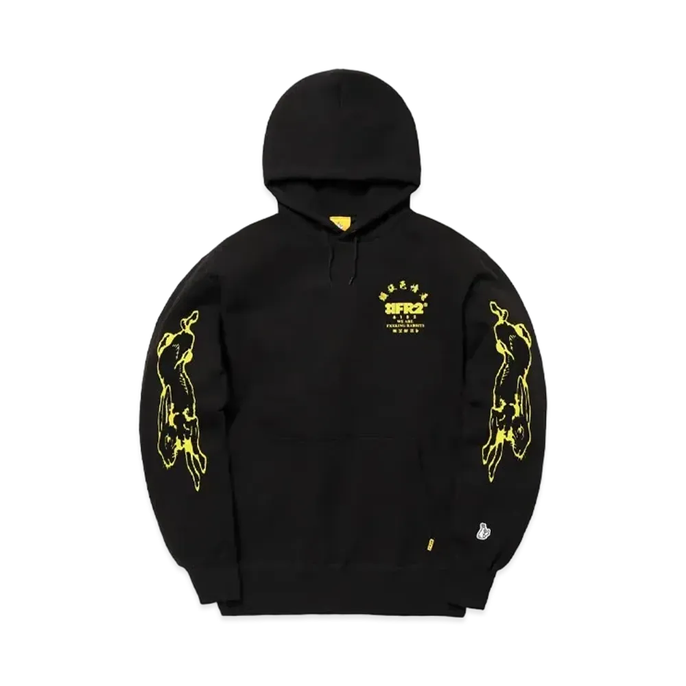 FR2 Rabbit Painting Hoodie "Black"