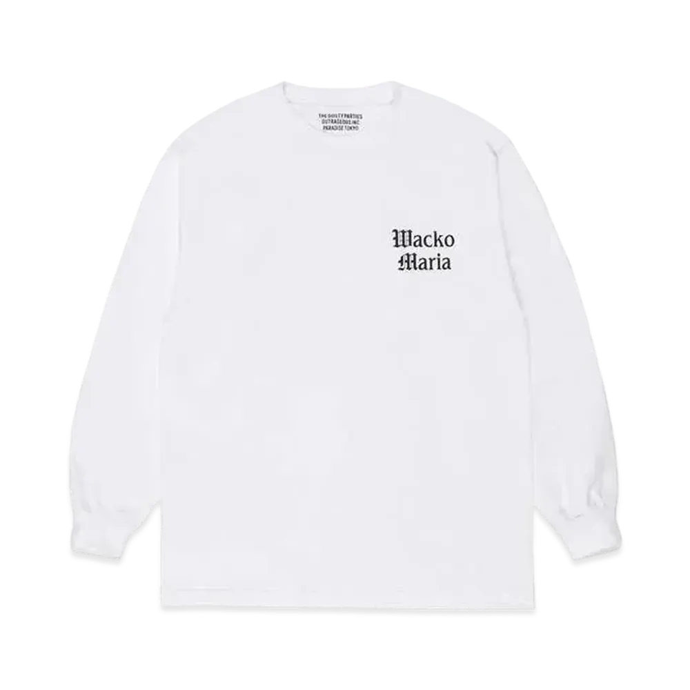 WACKO MARIA Tim Lehi / Long Sleeve T-shirt "White"