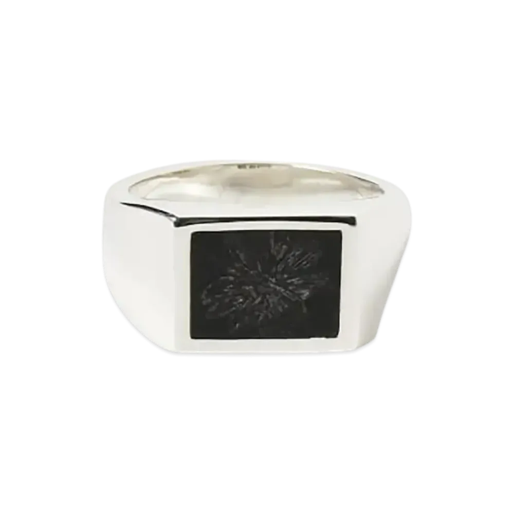 BEAMS x XOLO JEWELRY Exclusive Signet Ring "Black"