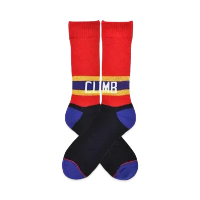 Polo Ralph Lauren Single Polo Hi Tech Climb Socks "Red NRF"
