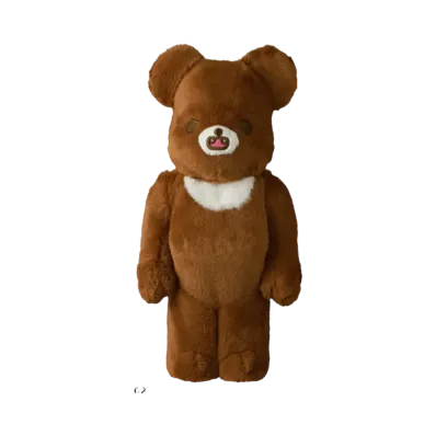 MEDICOM TOY "BEARBRICK" Kigurumi Ver. Chairoikoguma 400%