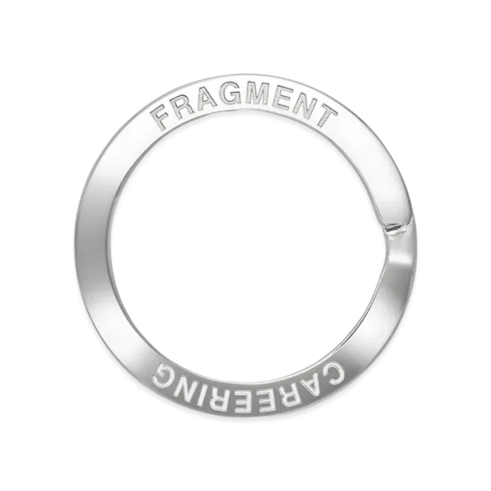 CAREERING x Hiroshi Fujiwara Key Ring (S) "Silver"
