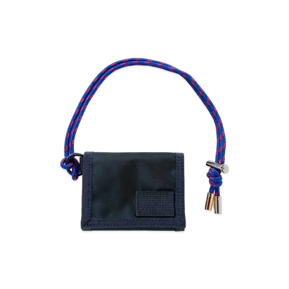 sacai x PORTER Nylon Trifold "Navy"