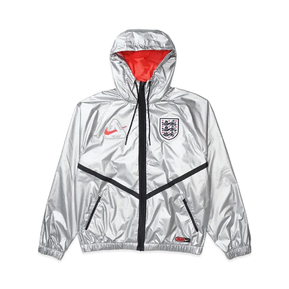 Nike x PALACE X2 World Cup Anthem Jacket England "Pewter Grey"