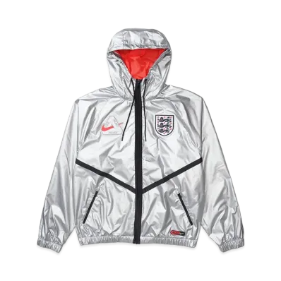 Nike x PALACE X2 World Cup Anthem Jacket England "Pewter Grey"