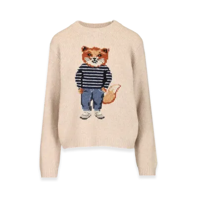 Maison Kitsune Women's Sweaters "White"