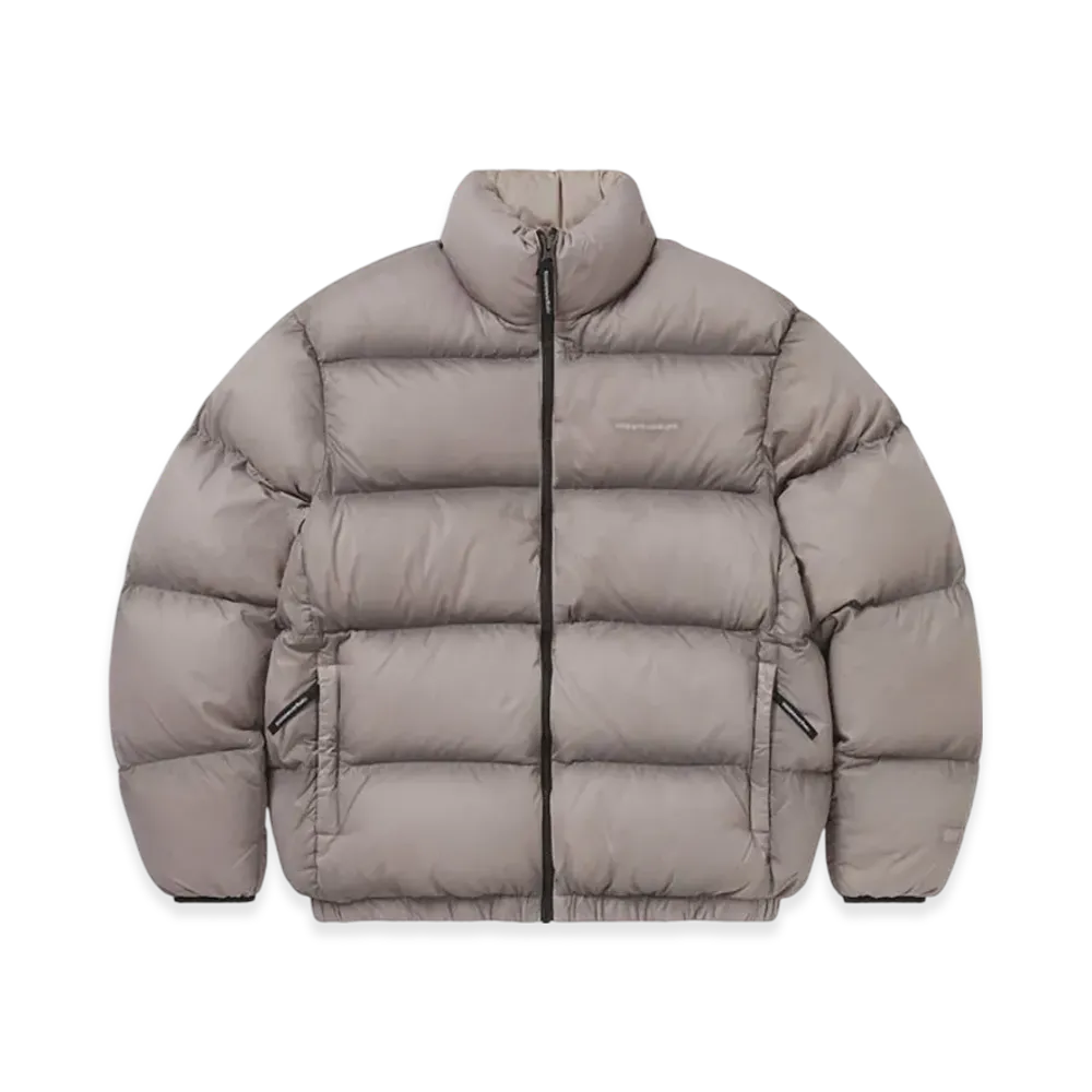 thisisneverthat Pertex Overdyed T Down Jacket "Stone"