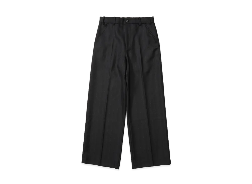 OUR LEGACY Sailor Trouser "Maitre D Black Wool"
