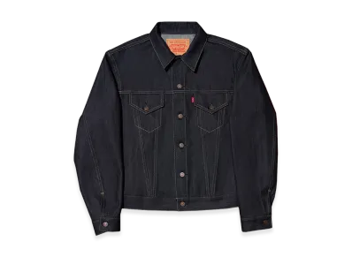 LEVI'S Vintage Clothing 1961 TypeIII Trucker Jacket Organic Rigid "Dark Indigo"