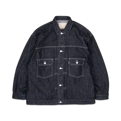 Graphpaper Colorfast Denim Jacket "Navy"