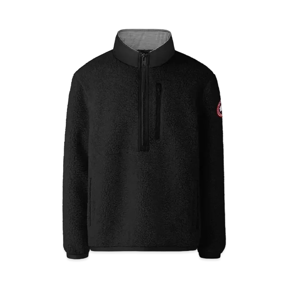 CANADA GOOSE Renfrew Pullover Kind High Pile Fleece "Black"