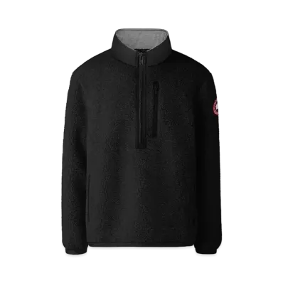 CANADA GOOSE Renfrew Pullover Kind High Pile Fleece "Black"