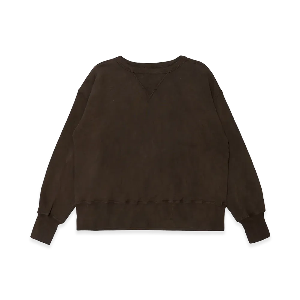 T.T Taiga Takahashi LOT.603 Sweat Shirt "Mud Dyed Brown"