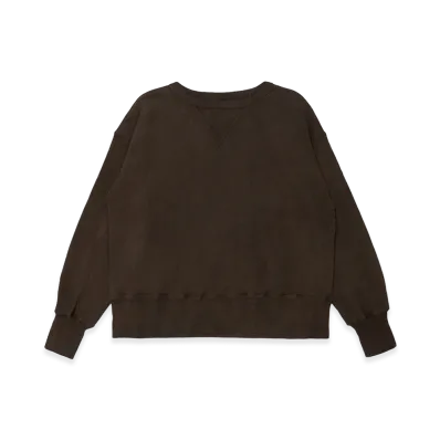 T.T Taiga Takahashi LOT.603 Sweat Shirt "Mud Dyed Brown"