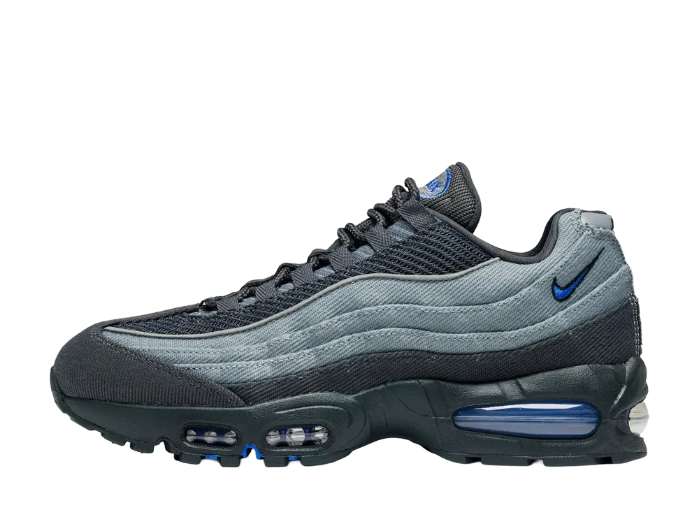 Nike Air Max 95 Big Bubble Denim "Smoke Grey/Race Blue"