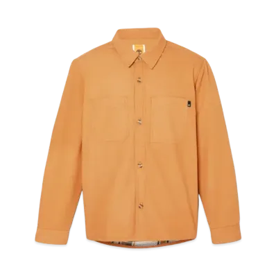 Timberland Men's Long Sleep Wyndham Fleece Line Overshirt "Wheat"
