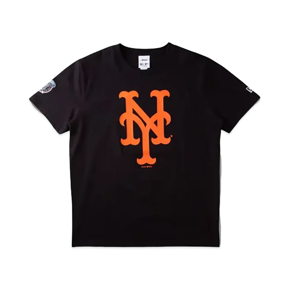 New Era × Awake × New York Mets Subway Series Short Sleeve T-Shirt "Black"